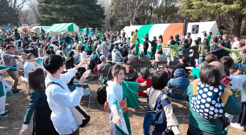 グリーン アイルランド フェスティバル2024でのパフォーマンス